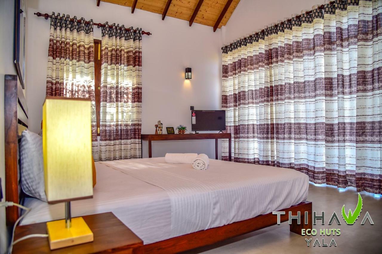 Bed and Breakfast Thihawa Eco Huts Yala Tissamaharama Exterior foto